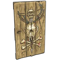 Rampage Wooden Door