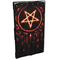 Wooden Door from Hell
