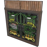 Bombshell Sheet Metal Double Door