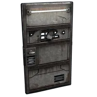 Brutalist Sheet Metal Door