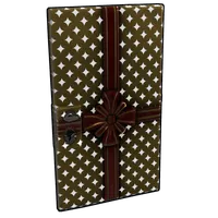 Large Present Sheet Metal Door