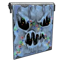 Ice Vortex Garage Door