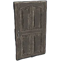Cozy Wooden Door