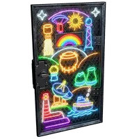 Neon Vibes Armored Door