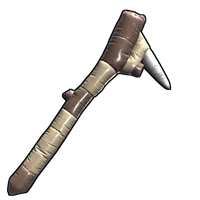 Inflatable Stone Pickaxe