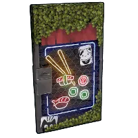 Sushi Sheet Metal Door