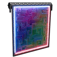 Neon Bismuth Garage Door