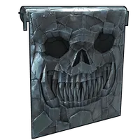 Twisted Metal Garage Door