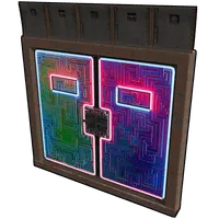Neon Bismuth Armored Double Door
