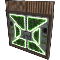 Greening Area Double Door