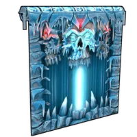 Frozen Crypt Garage Door