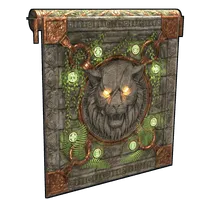Jungle King Garage Door