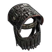 Black Alligator Helmet