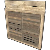 Legacy Wooden Double Door