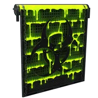 Biohazard Bunker Garage Door