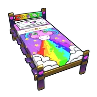 Rainbow Pony Bed