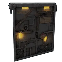 Welded Quarantine Garage Door