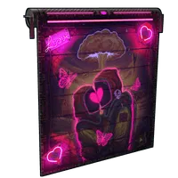 Atomic Ever After Garage Door