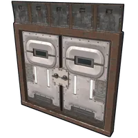 Space Station Armored Double Door