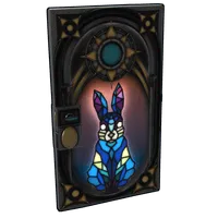 Easter Bunny Sheet Metal Door