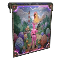 Easter Madness Garage Door