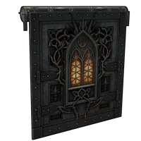 Gothic Veil Garage Door