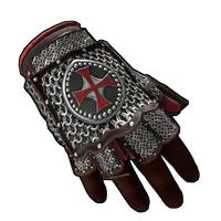 Knights Templar Roadsign Gloves