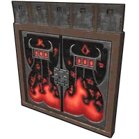 Armored Double Door from Hell