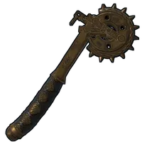 Gold Chains Salvaged Axe