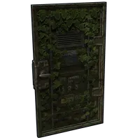 Cobalt Jungle Container Armored Door