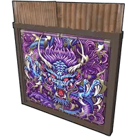Young Dragon Metal Double Door