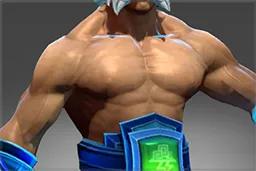 Inscribed Thundergod's Bare Chest