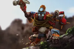 Loading Screen of the Mechanised Pilgrim