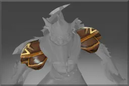 Inscribed Pangolin Shoulder Armor
