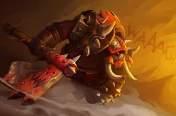 Genuine Black Orc Warboss Loading Screen