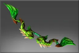 Inscribed Iguana's Bow