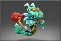 Heroic Little Green Jade Dragon