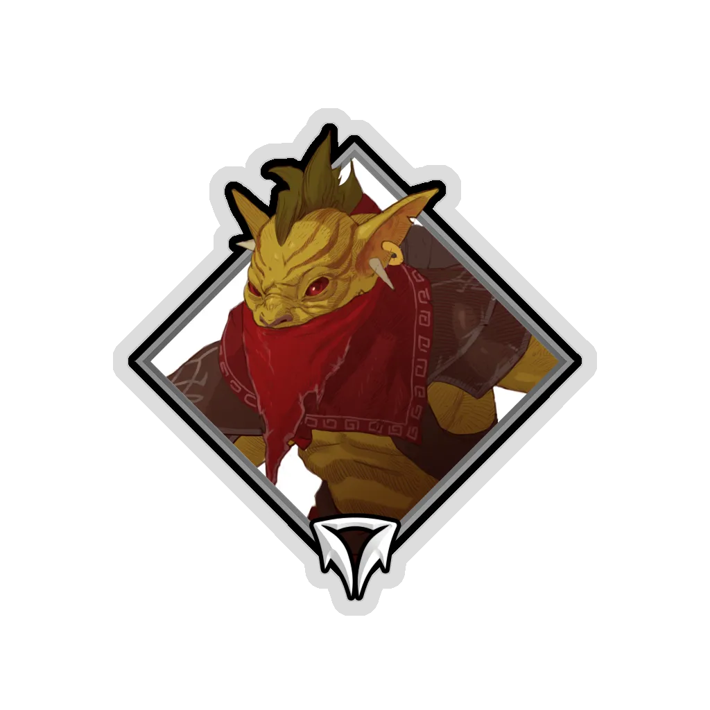 Holo Crownfall Sticker - Gondar