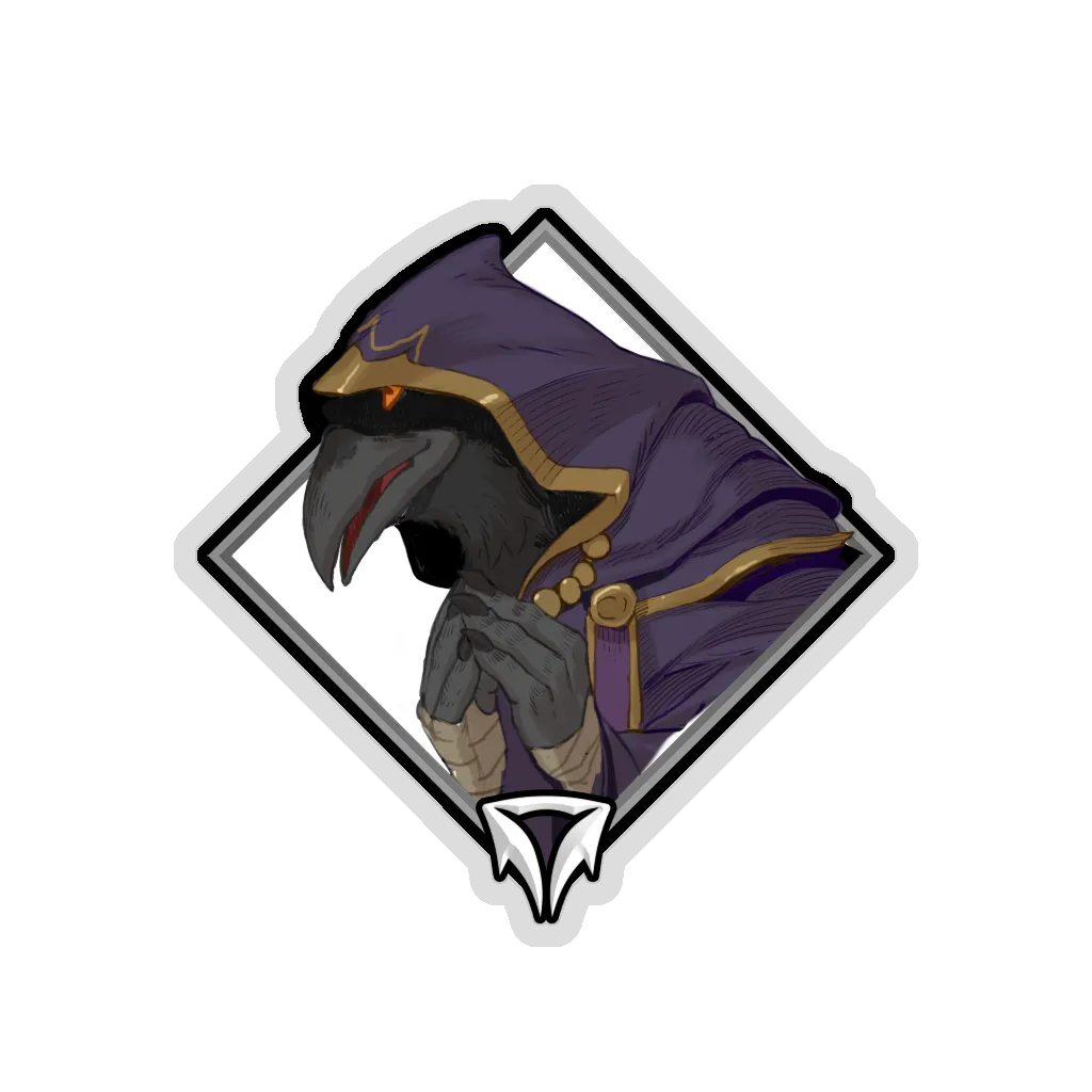 Holo Crownfall Sticker - Divine Developer