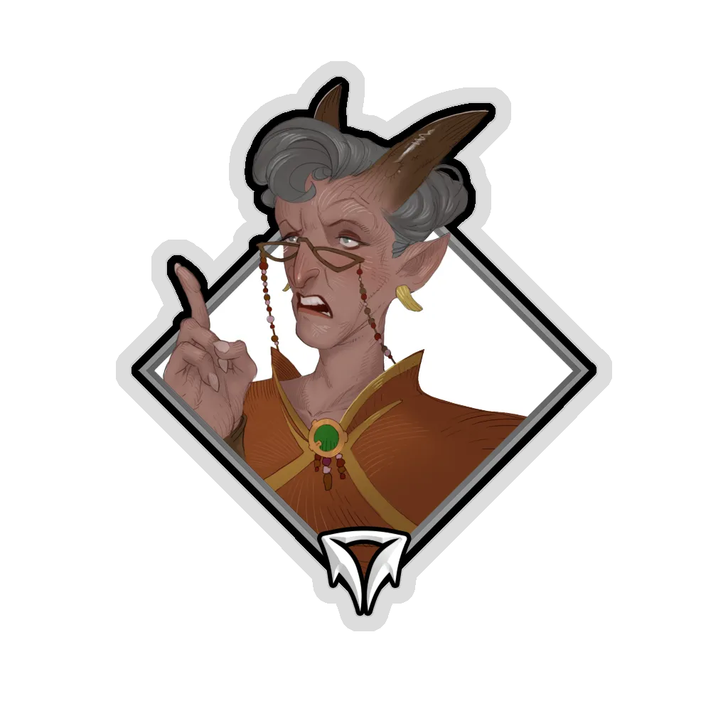 Crownfall Sticker - Debb'Ra