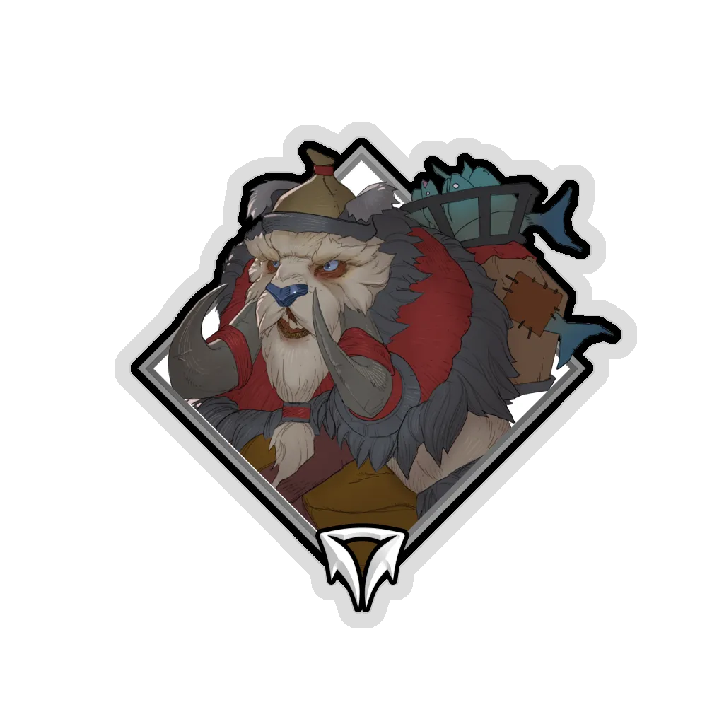 Crownfall Sticker - Tusk