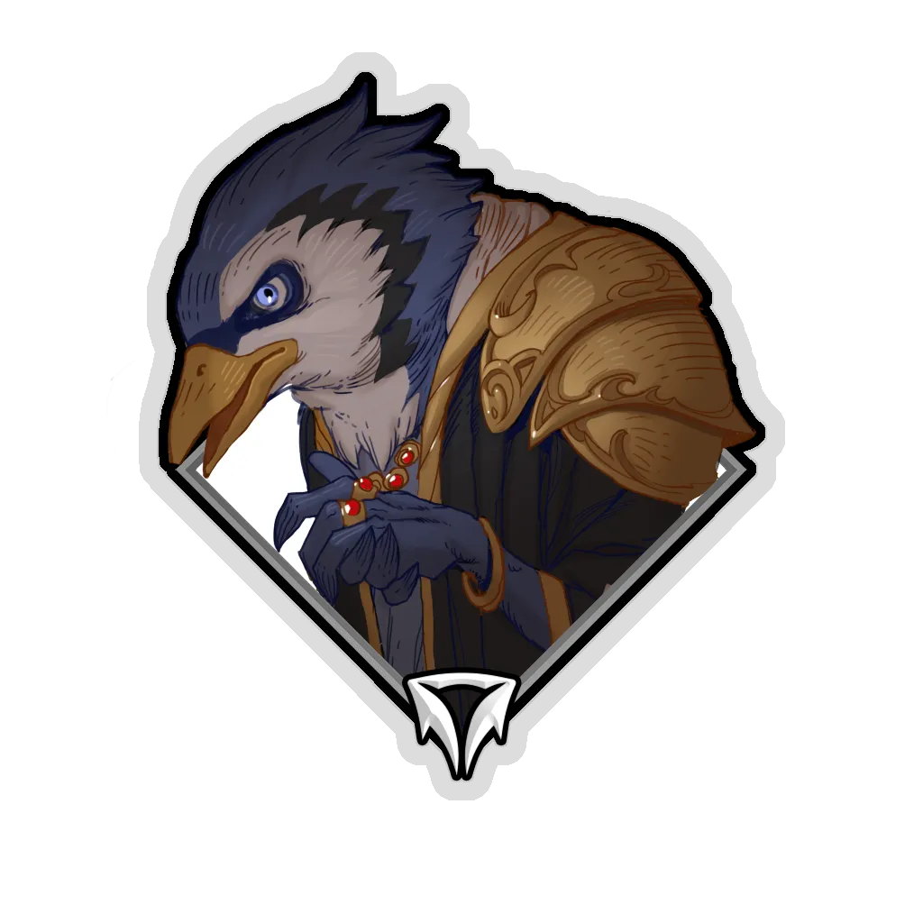 Crownfall Sticker - Crown Consul