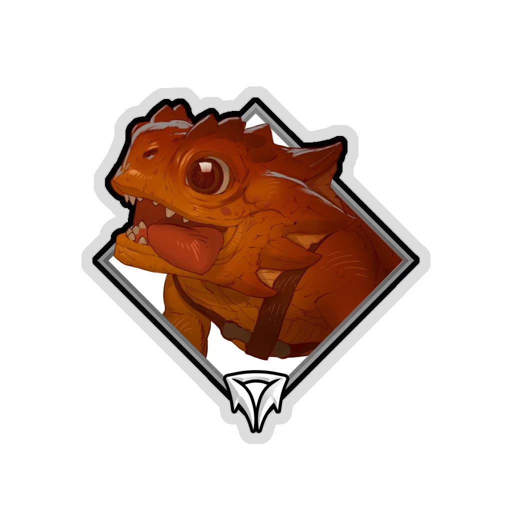 Crownfall Sticker - Mortimer