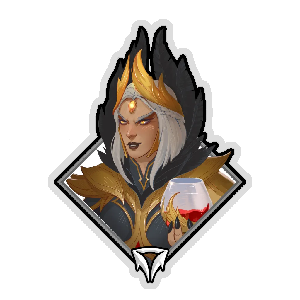 Holo Crownfall Sticker - Imperia