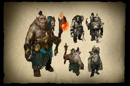 Envisioning Ogre Magi Loading Screen