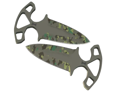★ Shadow Daggers | Boreal Forest (Minimal Wear)