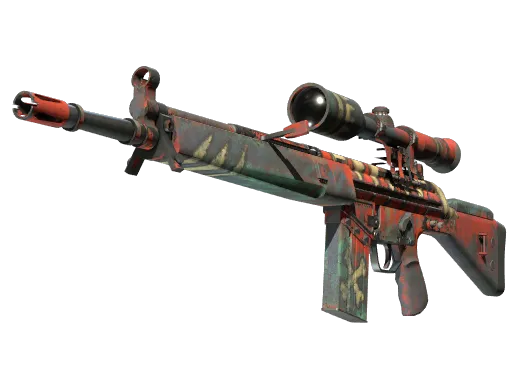 StatTrak™ G3SG1 | The Executioner (Well-Worn)