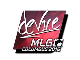 Sticker | device (Foil) | MLG Columbus 2016