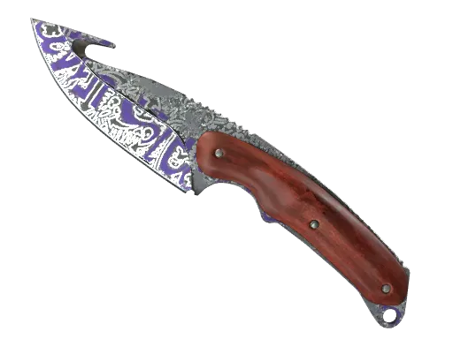 ★ StatTrak™ Gut Knife | Freehand (Well-Worn)