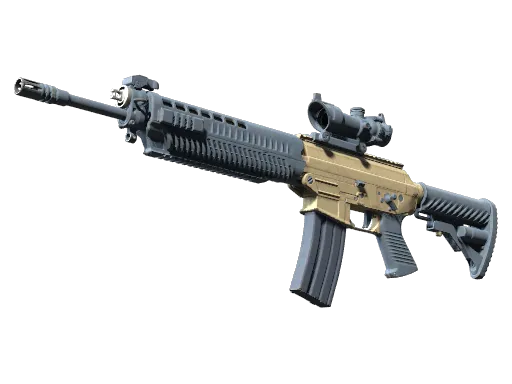 SG 553 | Tornado (Field-Tested)